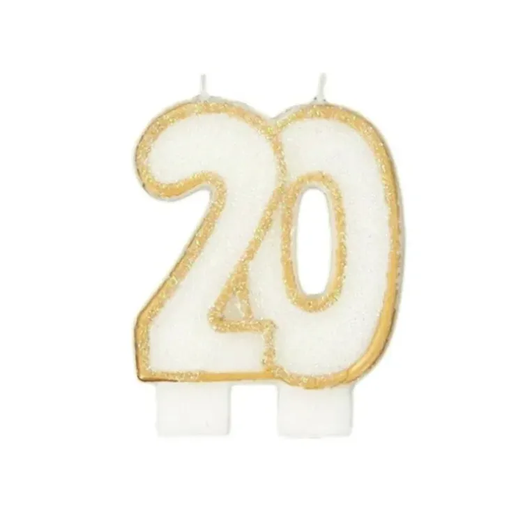 Cerf Dellier Bougie anniversaire 20 ans Sale