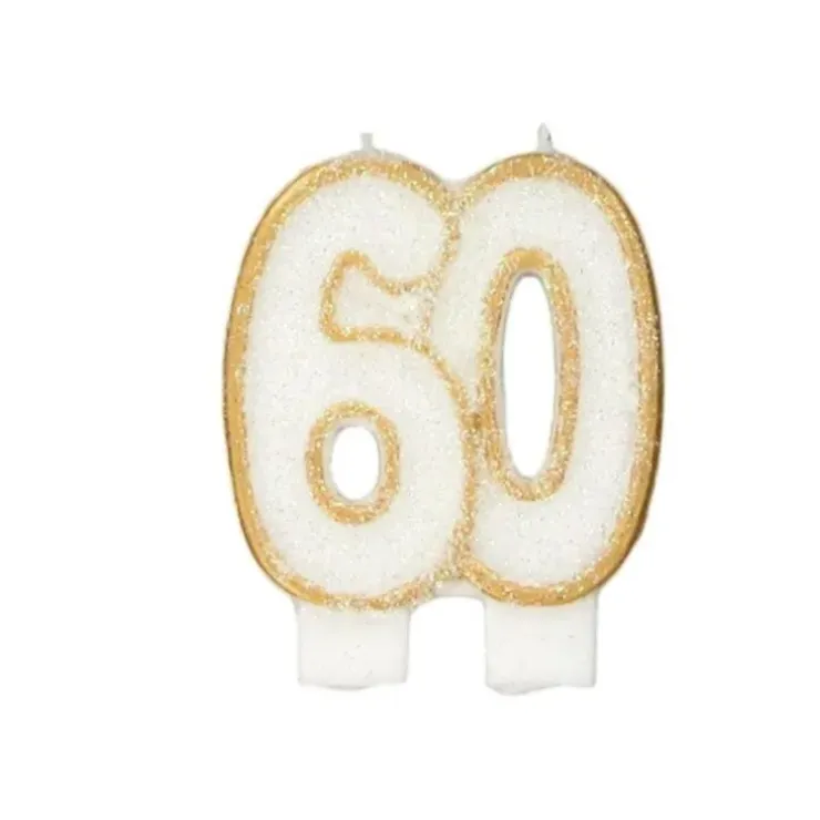 Cerf Dellier Bougie anniversaire 60 ans Outlet