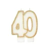 Cerf Dellier Bougie anniversaire 40 ans Hot