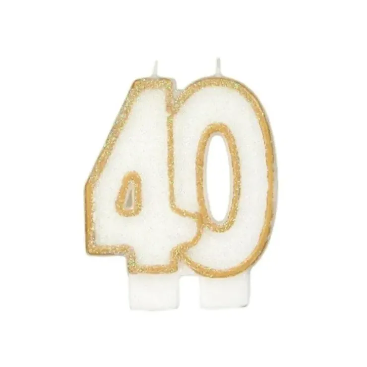 Cerf Dellier Bougie anniversaire 40 ans Hot
