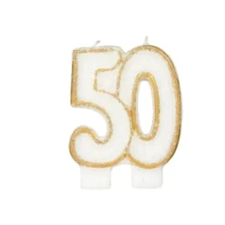 Cerf Dellier Bougie anniversaire 50 ans New