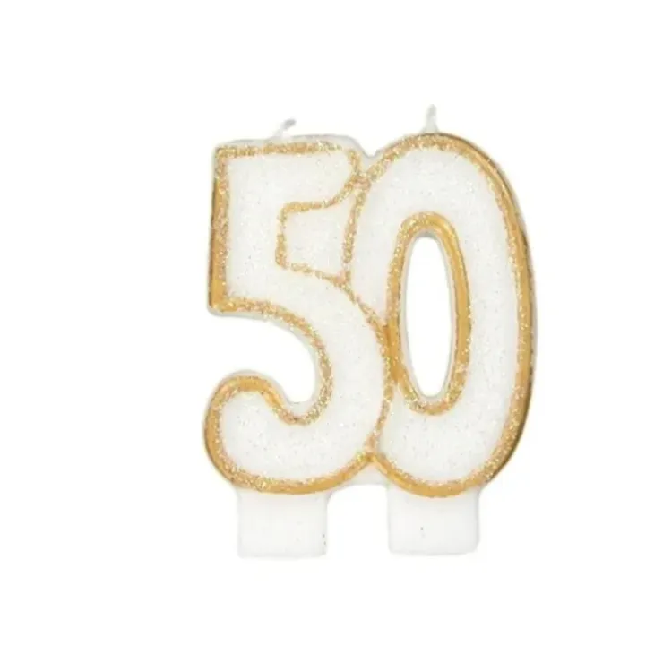 Cerf Dellier Bougie anniversaire 50 ans New
