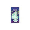 Cerf Dellier Bougie Anniversaire, chiffre 4 Hot