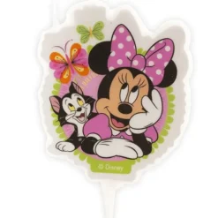 Cerf Dellier Bougie anniversaire Minnie 7,5 cm Outlet