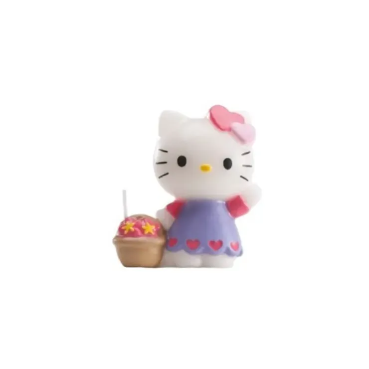 Cerf Dellier Bougie d'Anniversaire Hello Kitty sur pique Clearance