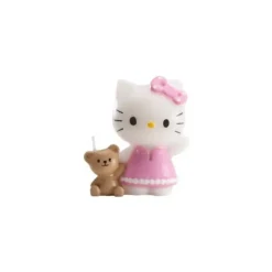 Cerf Dellier Bougie d'Anniversaire Hello Kitty sur pique Clearance