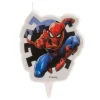 Cerf Dellier Bougie Spiderman 2D 7 cm New