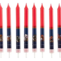 Cerf Dellier Bougie Spiderman (x8) Best