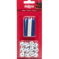 Cerf Dellier Bougies + ballons de football (x 12) Clearance