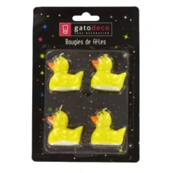 Cerf Dellier Bougies Petits Canards (x 4) Outlet