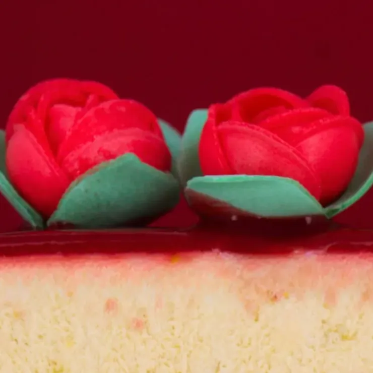 Cerf Dellier Boutons de rose rouge (x15) Online