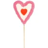 Cerf Dellier Brochette marshmallow coeur 60 g Hot