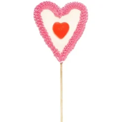 Cerf Dellier Brochette marshmallow coeur 60 g Hot