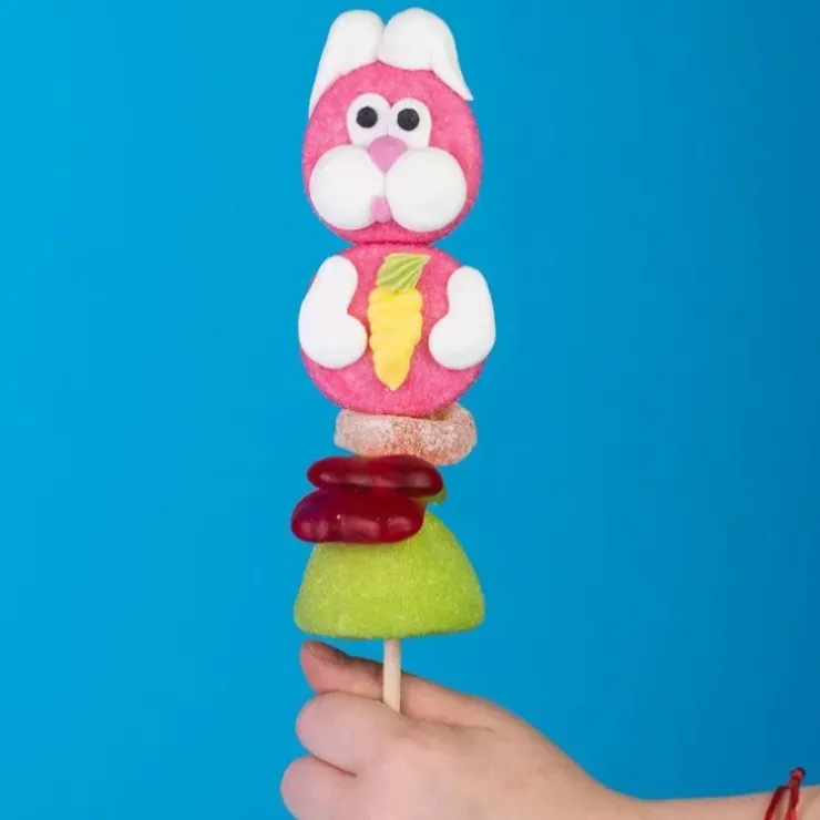 Cerf Dellier Brochette marshmallows lapin 55 g Sale