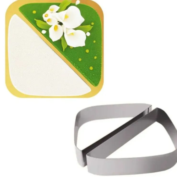 Cerf Dellier Cadre à patisserie modulable Twin 20 cm
