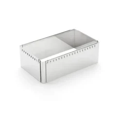 Cerf Dellier Cadre extensible inox rectangle Hauteur 5cm De Buyer Best