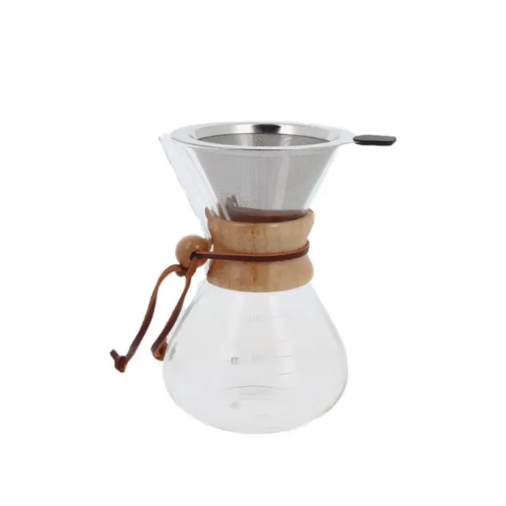Cerf Dellier Cafetière filtre permanent en verre - 400 ml Best