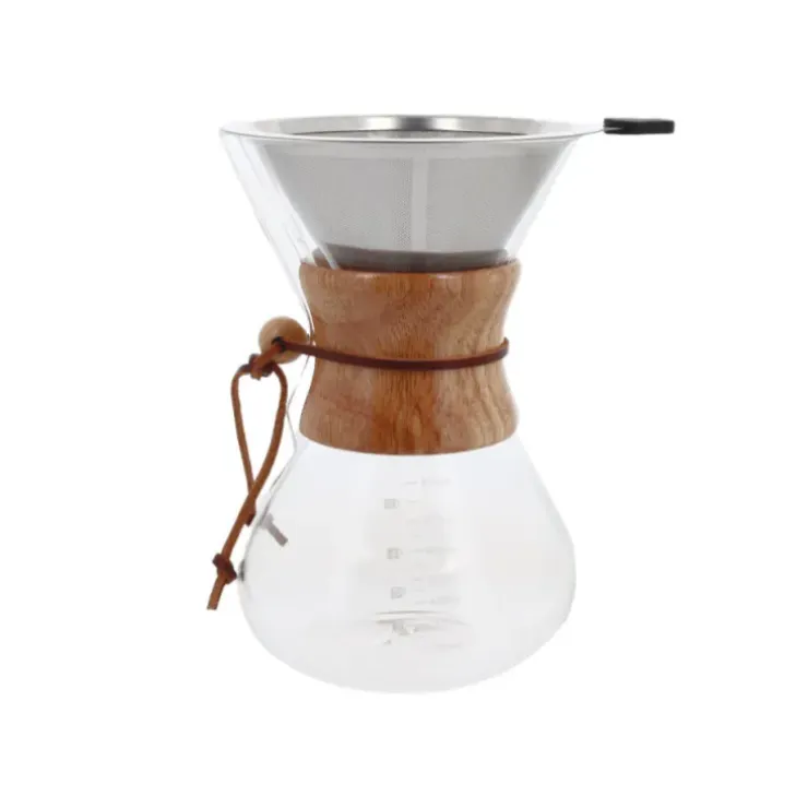 Cerf Dellier Cafetière filtre permanent en verre - 800 ml Best