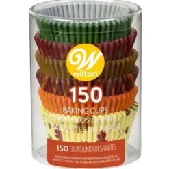 Cerf Dellier Caissette cupcake automne assorties Wilton (x150) Outlet