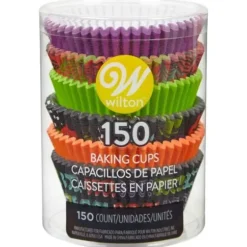 Cerf Dellier Caissette cupcake Halloween assorties Wilton (x150)