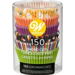 Cerf Dellier Caissette cupcake Halloween emoji assorties Wilton (x150) Clearance