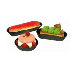 Cerf Dellier Caissettes cuisson Calypso noires n°4 (x1000) Hot