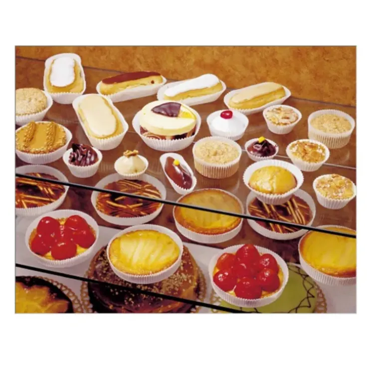 Cerf Dellier Caissettes cuisson Calypso blanches n°1203 (x1000)