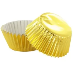 Cerf Dellier Caissettes cupcakes dorées (x50) Online