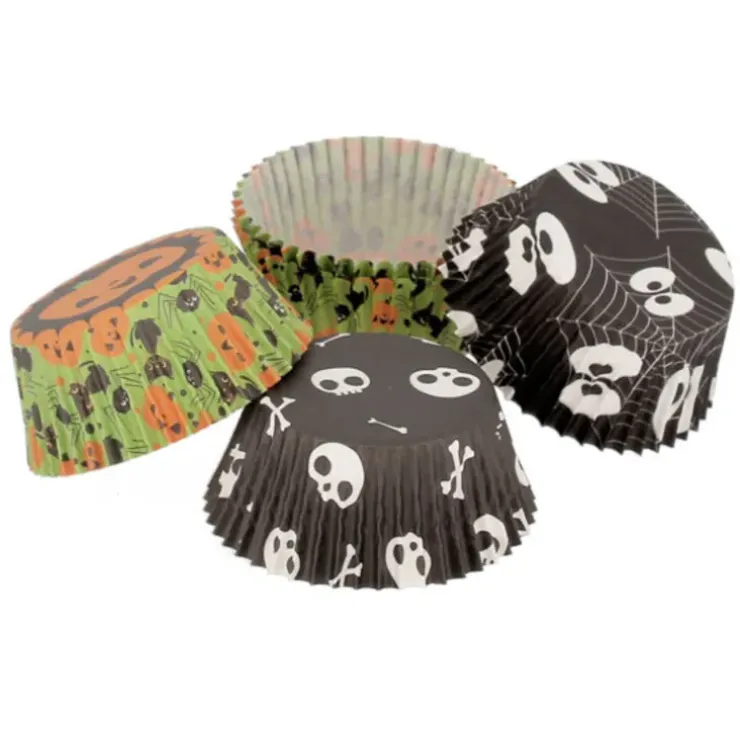Cerf Dellier Caissettes cupcakes "Halloween" (x50) Hot