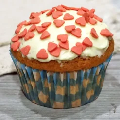 Cerf Dellier Caissettes cupcakes "Vichy bleu" (x50) Sale