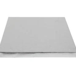 Cerf Dellier Cake drum carré argent 35 x 35 cm Best