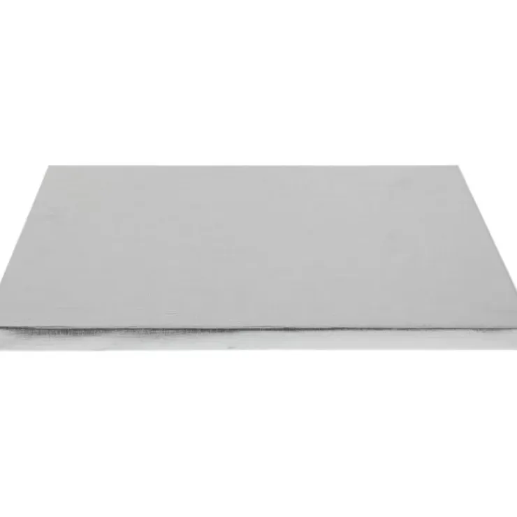 Cerf Dellier Cake drum rectangle argent 20 x 30 cm Online