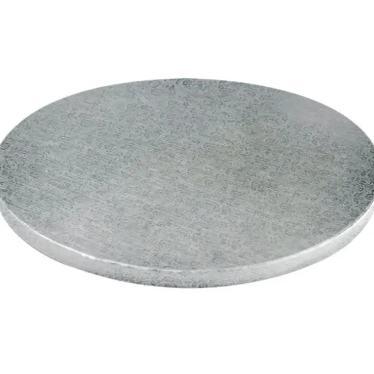 Cerf Dellier Cake Drum Rond Argent Ø 45 cm Best