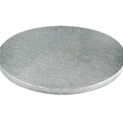 Cerf Dellier Cake Drum Rond Argent Ø 40 cm