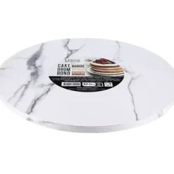 Cerf Dellier Cake Drum Rond Effet Marbre Ø 35 cm Discount