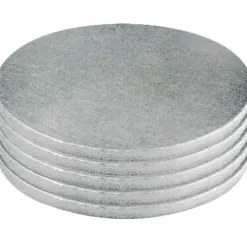 Cerf Dellier Cake Drums Ronds Argent Ø 17 cm (x5) Discount