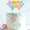 Cerf Dellier Cake topper assortis thème Gender reveal "Fille ou garçon" Clearance