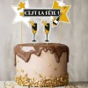 Cerf Dellier Cake topper assortis thème Festif "C'est la fête" Outlet