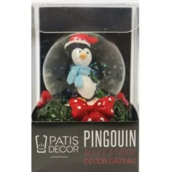 Cerf Dellier Cake Topper Boule à neige Pingouin Online