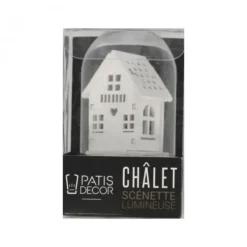 Cerf Dellier Cake Topper Chalet lumineux Sale