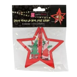 Cerf Dellier Cake Topper Etoile de Noël Sale