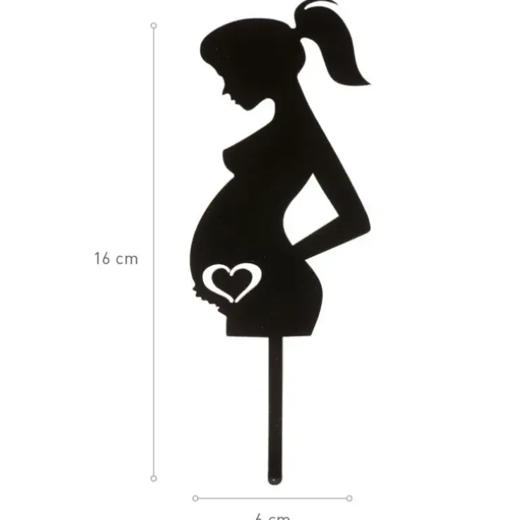 Cerf Dellier Cake topper Femme enceinte Online