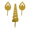 Cerf Dellier Cake Topper Licorne Dorés Hot