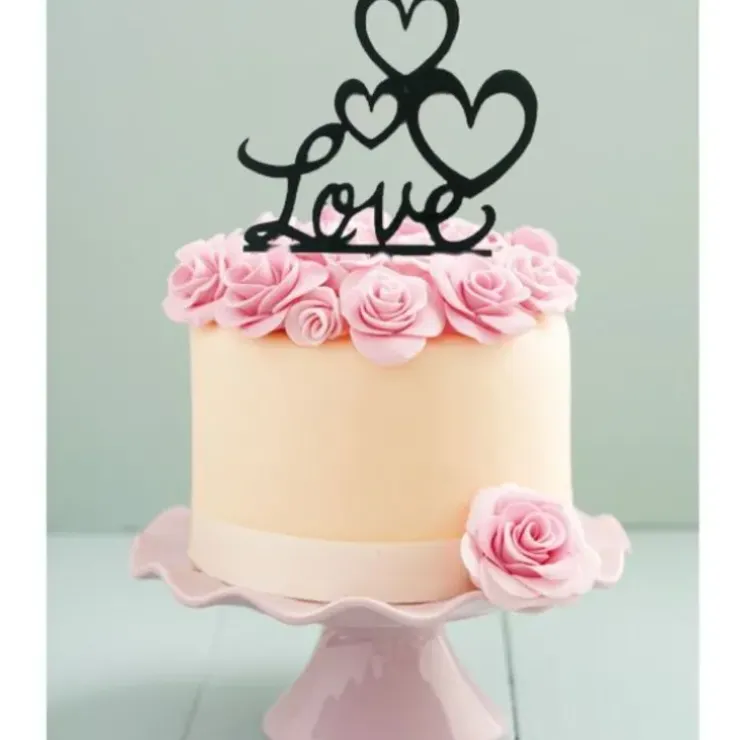 Cerf Dellier Cake Topper Love Online