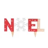 Cerf Dellier Cake topper Noël New