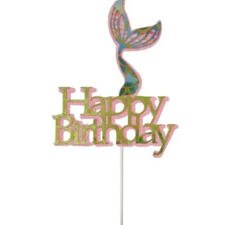Cerf Dellier Cake topper queue de sirène Clearance