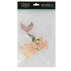 Cerf Dellier Cake topper queue de sirène Clearance