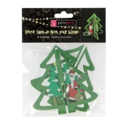 Cerf Dellier Cake Topper Sapin de Noël Best