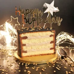 Cerf Dellier Cake Topper étoile Happy Birthday Online