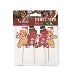 Cerf Dellier Cake toppers bonhommes en pain d'épices Online